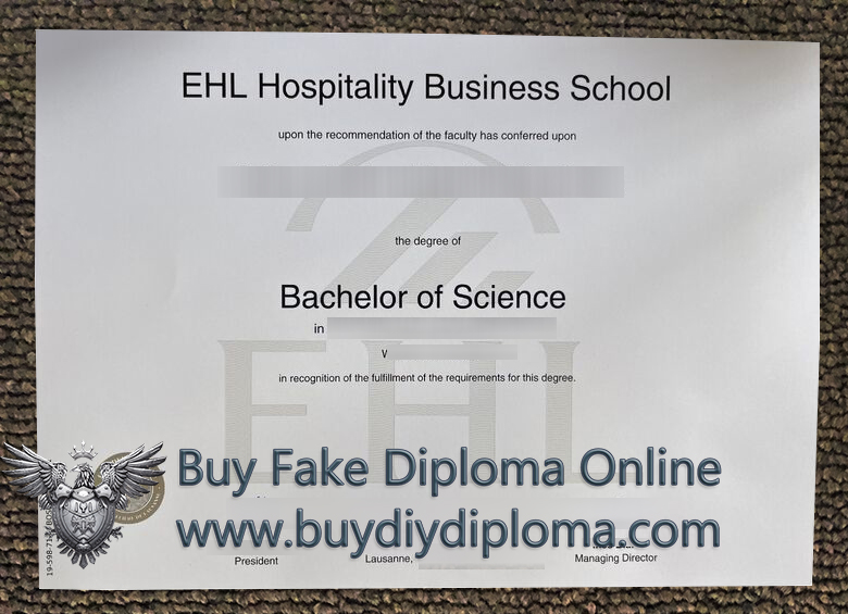 EHL Hospitality Business School Qualification