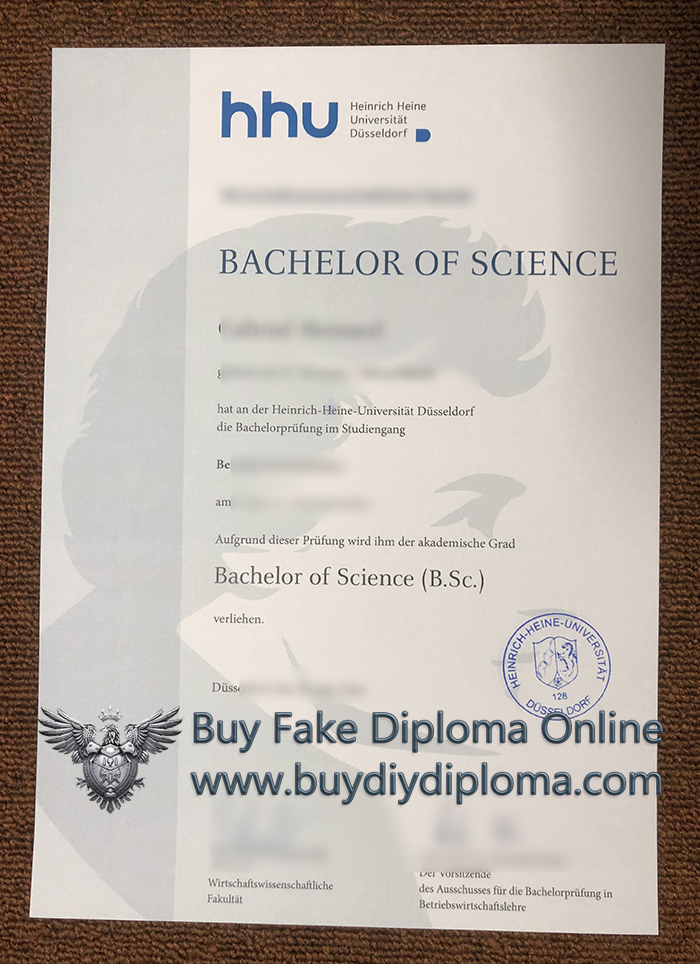 Heinrich-Heine-Universität Düsseldorf Qualification