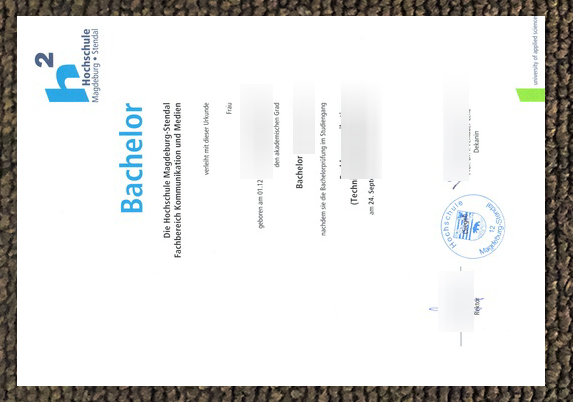 Hochschule Magdeburg-Stendal Credentials