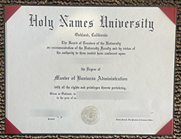 Holy Names University Qualification Credentials