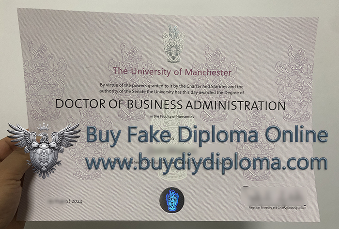University Of Manchester Doctor Qualification Credentials