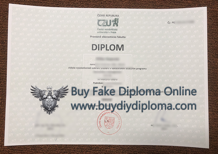 Česká zemědělská univerzita v Praze Credentials