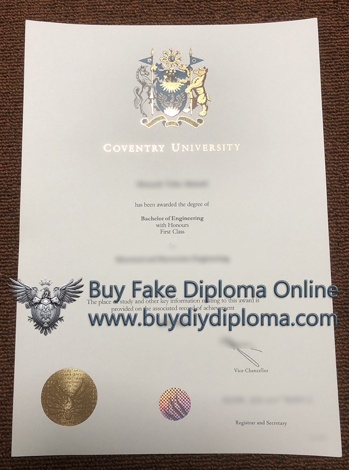 Coventry University Bachelor of Engineering Qualification