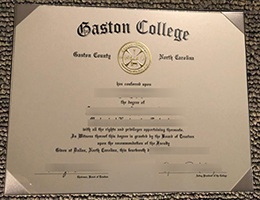 Gaston College Qualification Credentials