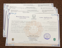 King Saud University Qualification Credentials