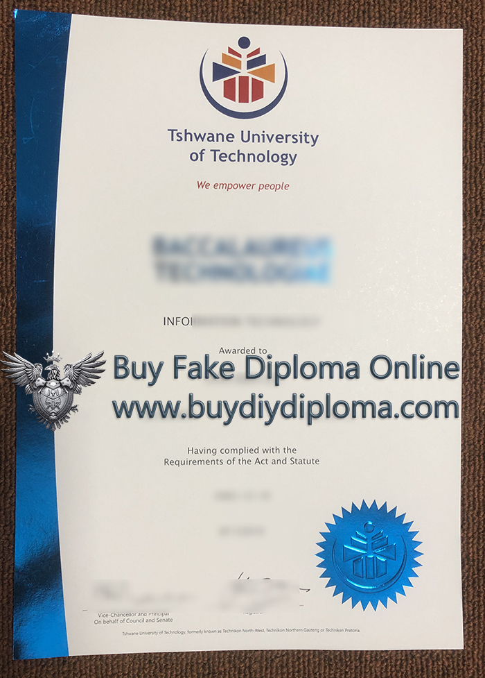 Tshwane University of Technology Credentials Tshwane University of Technology Credentials