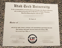 Utah Tech University Credentials