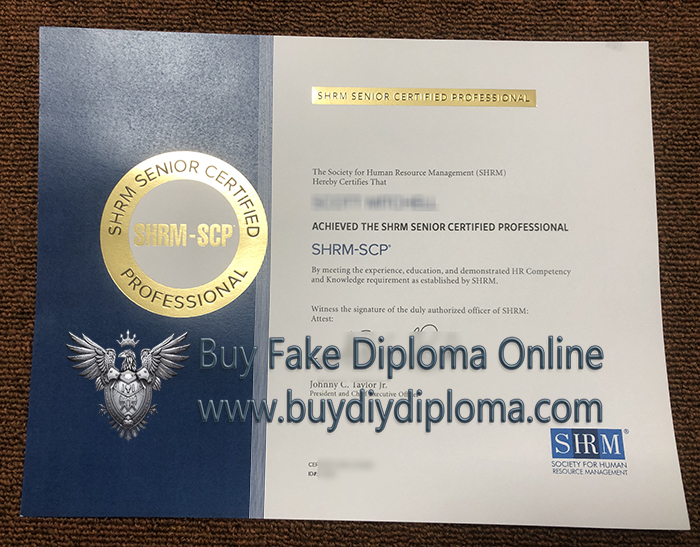 SHRM-SCP Credentials