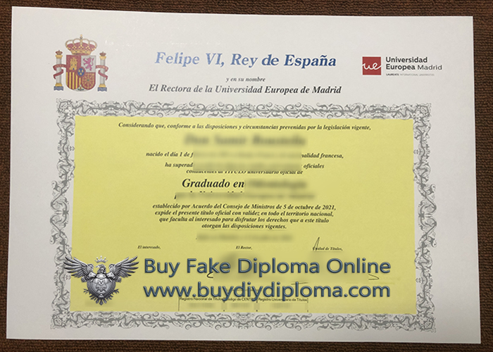 Universidad Europea de Madrid Credentials Credentials Universidad Europea de Madrid Credentials Credentials