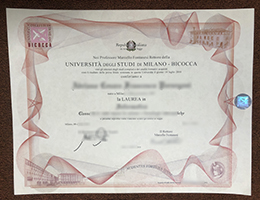 Università di Milano-Bicocca Qualification