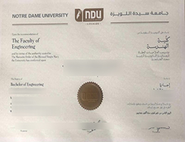 Notre Dame University–Louaize Credentials Credentials