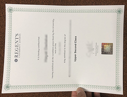 Regent’s University London Qualification