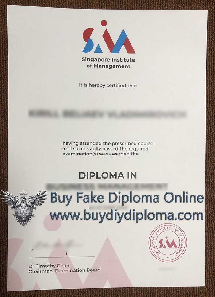 Singapore Institute of Management Credentials