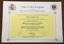 Universidad de Granada Credentials sample