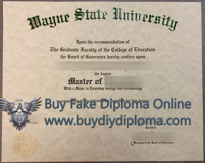 Wayne State University (WSU) Master's Credentials
