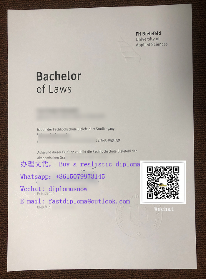  FH Bielefeld University Of Applied Sciences Credentials