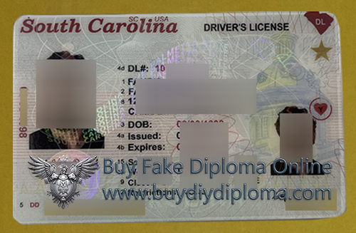 South Carolina Driver License Reproduction South Carolina Driver License Reproduction
