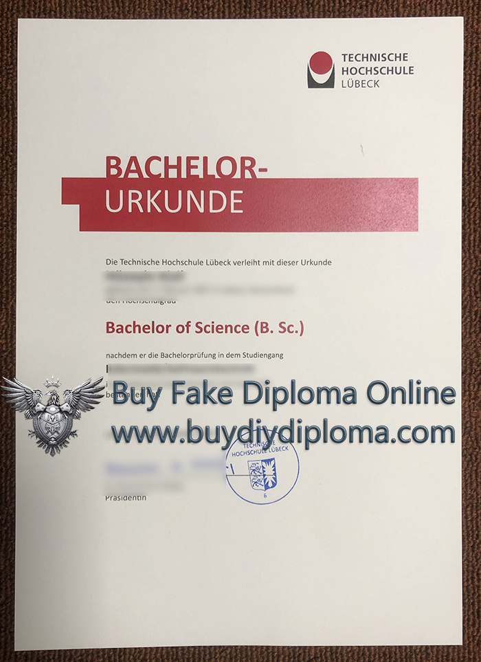 Technische Hochschule Lübeck Urkunde