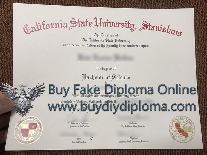 Stanislaus State Credentials, Stan State BSc Qualification 