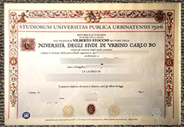 University of Urbino Credentials