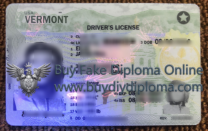 Vermont ID, Vermont Driver License Reproduction