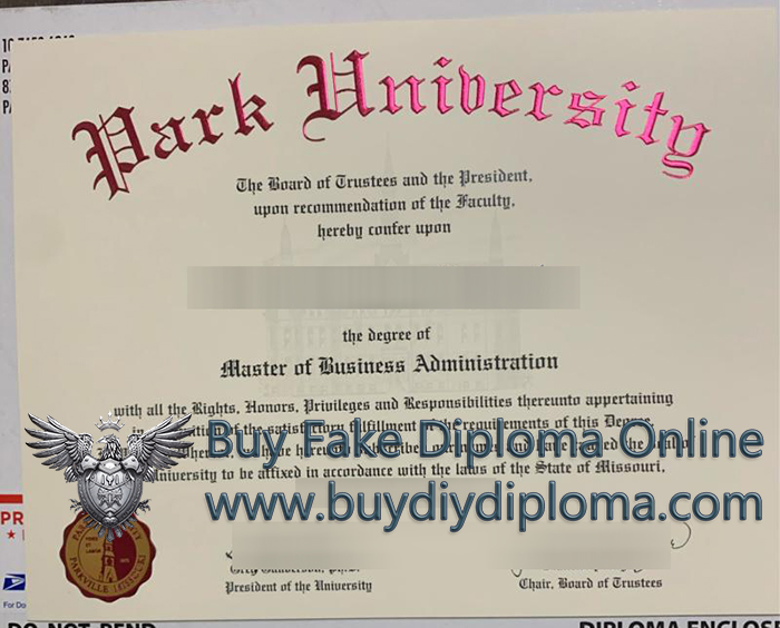 Park University Credentials