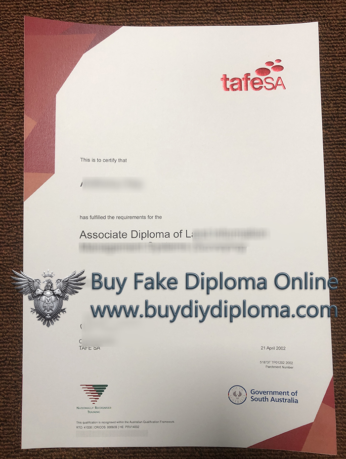 TAFE SA Credentials