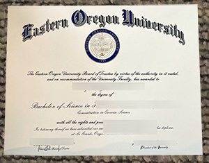 Eastern Oregon University Qualification Credentials