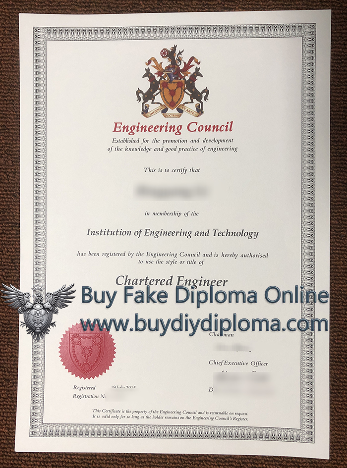 Chartered Engineer (UK) Credentials