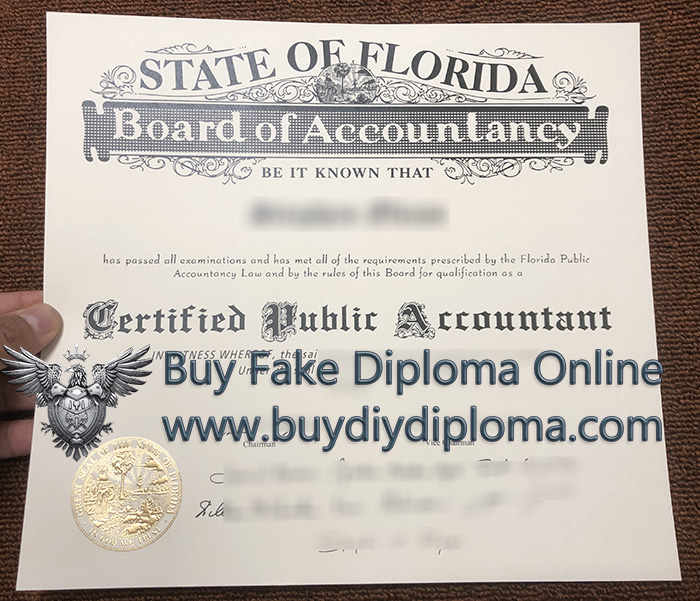 Florida Certified Public Accountant (CPA) License, Get a Florida CPA Credentials