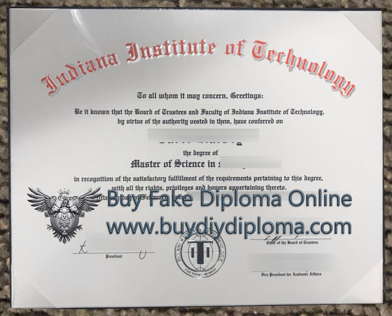 Indiana Institute of Technology Credentials