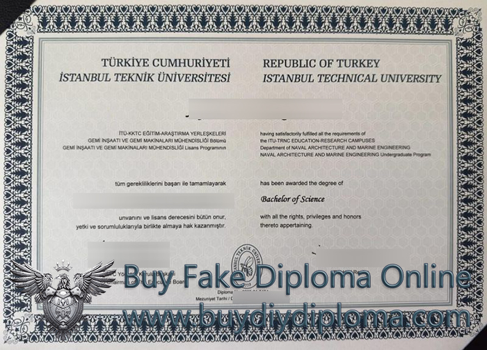 İstanbul Teknik Üniversitesi Qualification