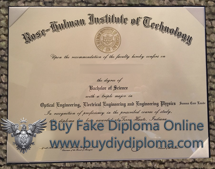 Rose–Hulman Institute of Technology BSc Qualification
