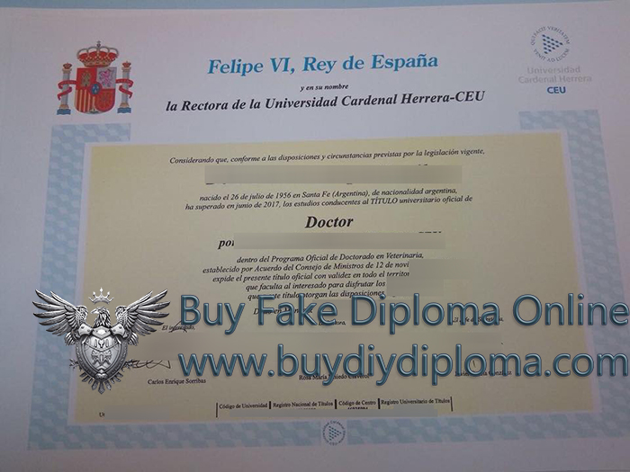 Universidad Cardenal Herrera CEU Qualification