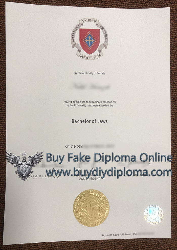 ACU Bachelor of Laws Qualification