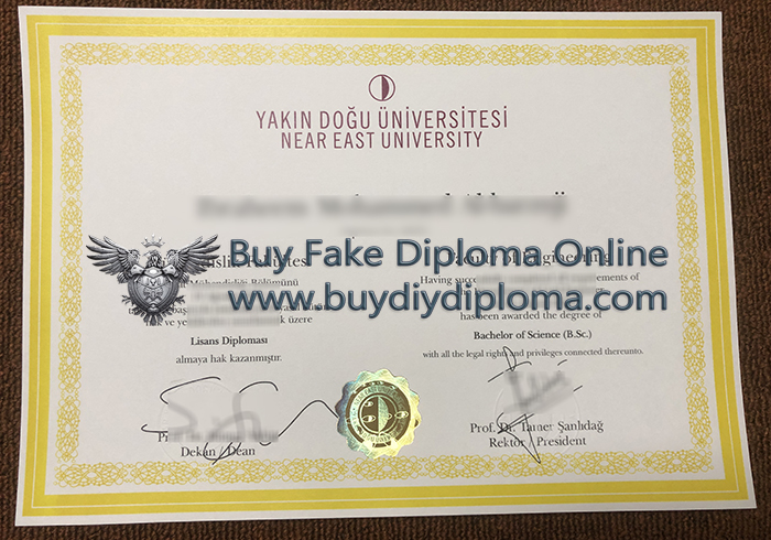 Near East University Credentials Near East University Credentials