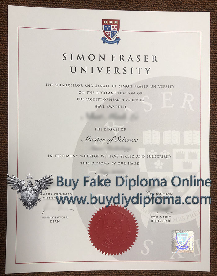 SFU Qualification, Request an Simon Fraser University Bachelor's Credentials