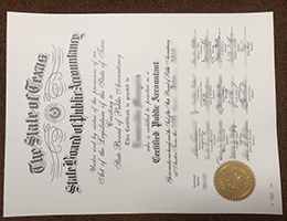 Texas CPA Credentials