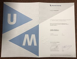 Universiteit Maastricht Getuigschrift sample