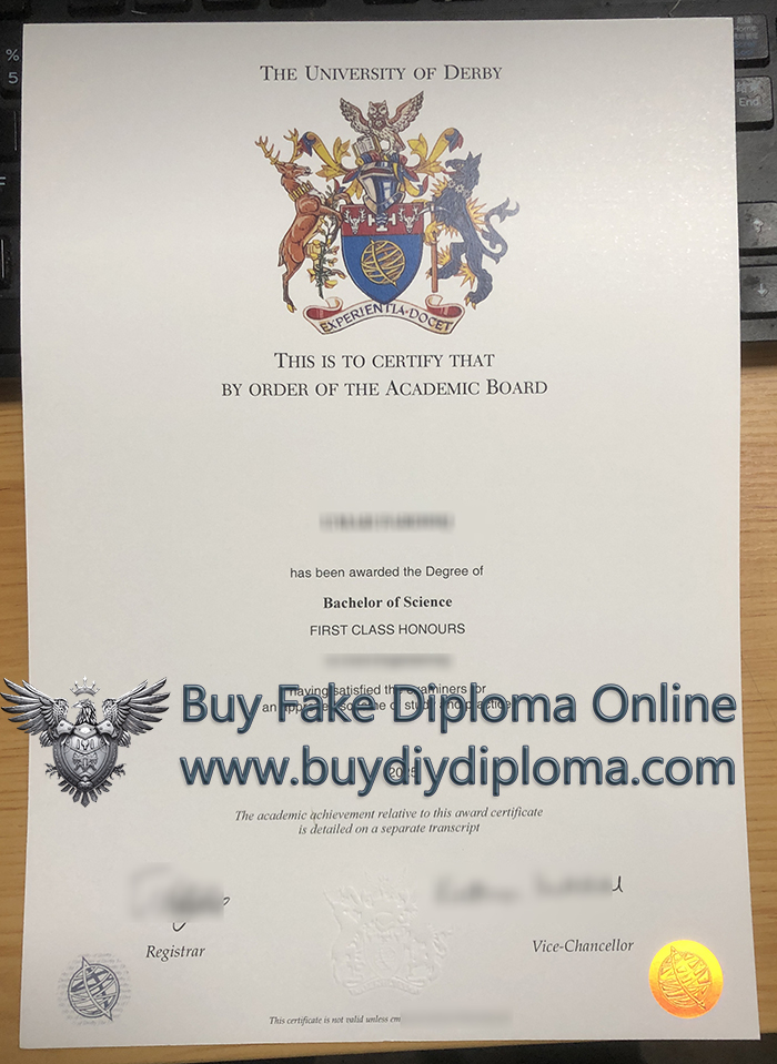 University of Derby Bachelor of Science Qualification University of Derby Bachelor of Science Qualification