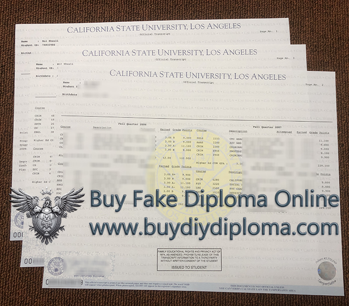Cal State LA Academic record