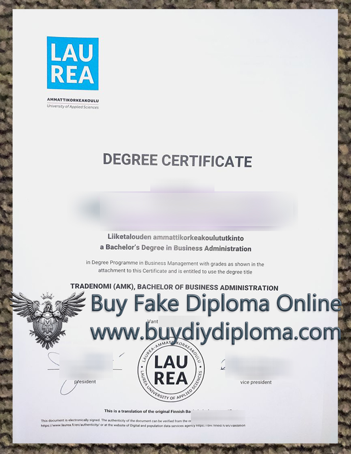 Laurea-ammattikorkeakoulu Qualification Laurea-ammattikorkeakoulu Qualification