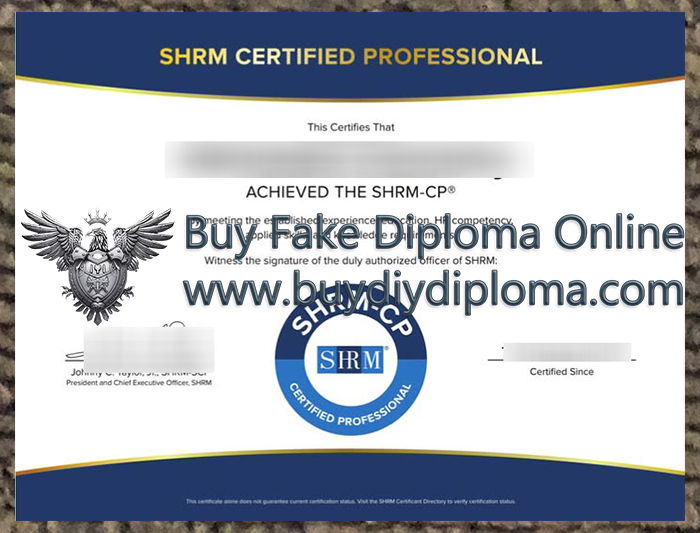 SHRM CP certification