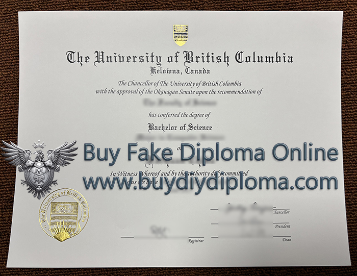 UBC BSc Qualification