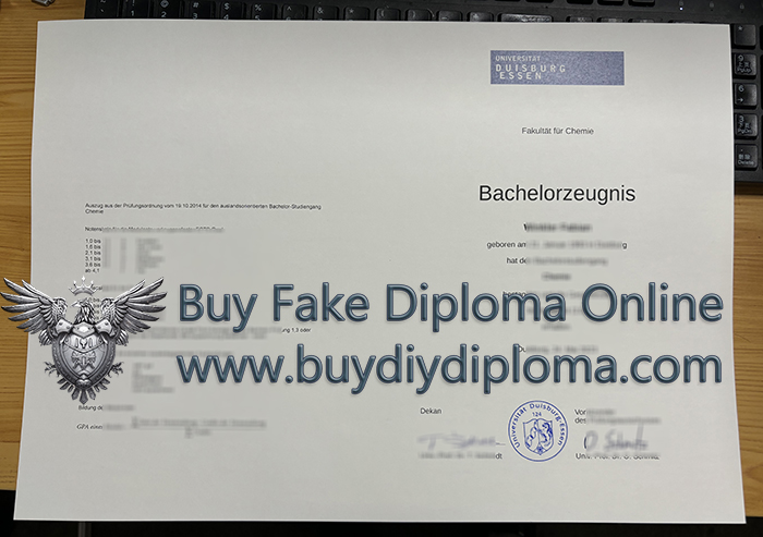 Universität Duisburg-Essen Zeugnis Universität Duisburg-Essen Zeugnis