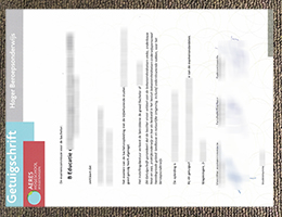 Aeres Hogeschool Qualification sample
