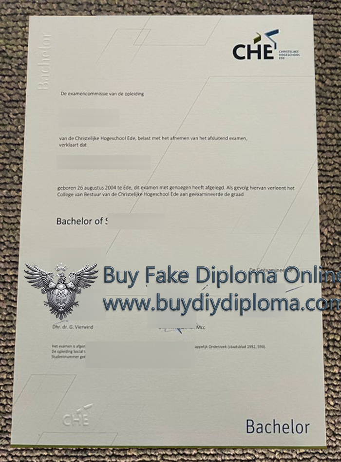 Christelijke Hogeschool Ede degreeChristelijke Hogeschool Ede Qualification