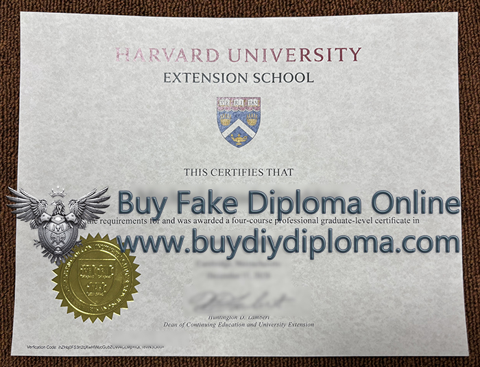 Harvard Extension School (HES) Credentials Credentials