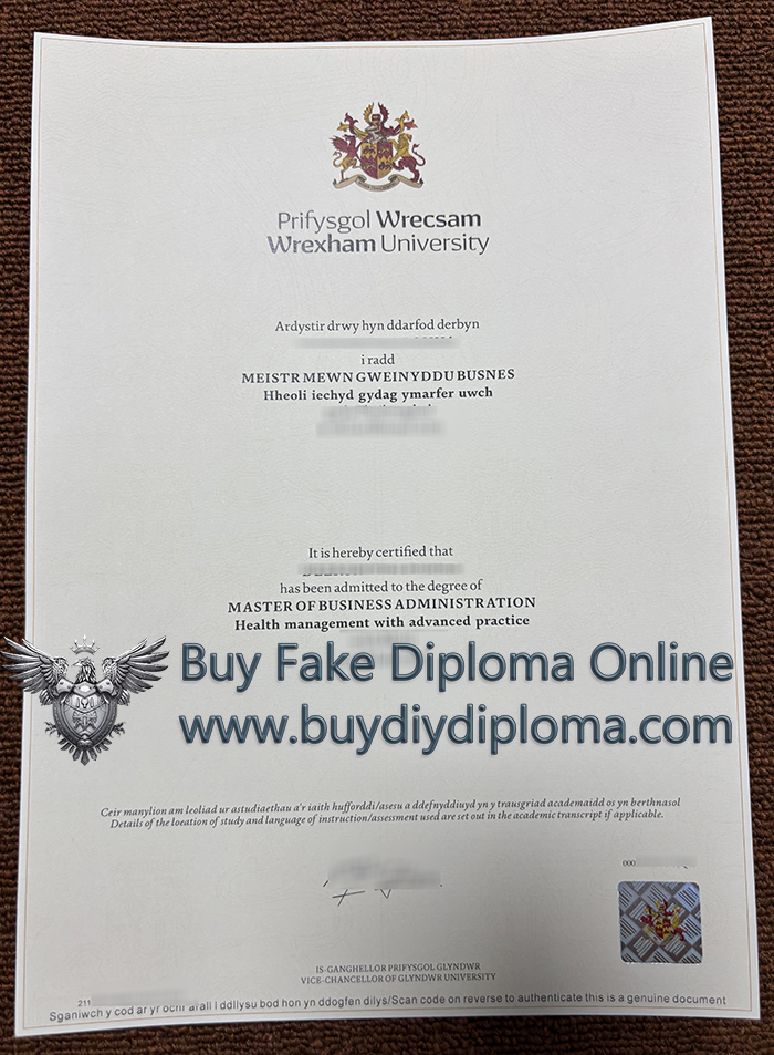 Wrexham University Qualification