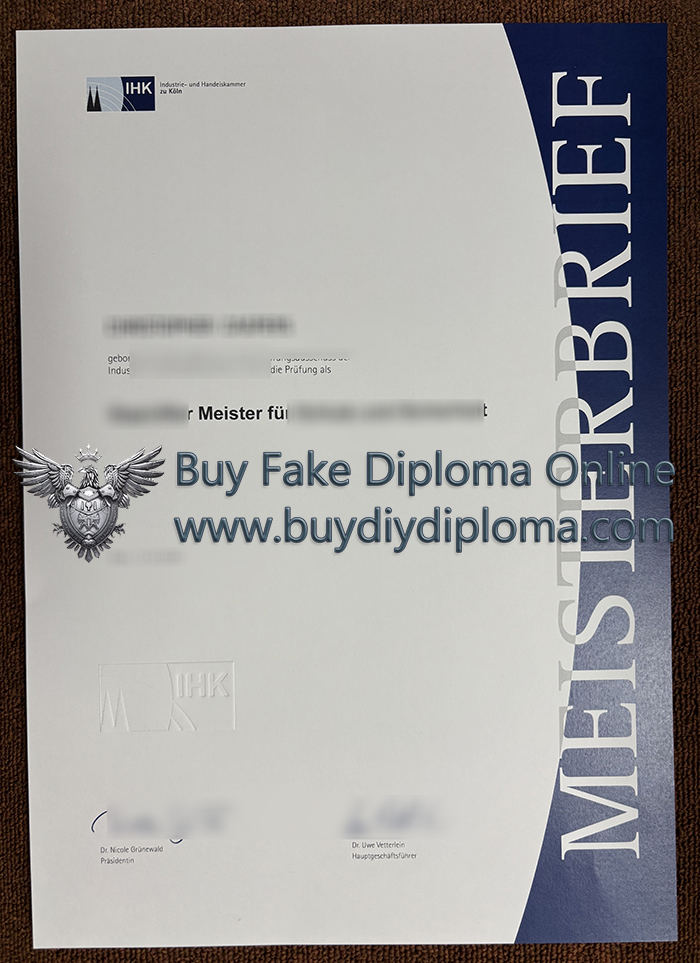 IHK Köln Credentials IHK Köln Credentials
